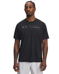 Under Armour UA Tech Reflective SS T-Shirt – Men (Black)