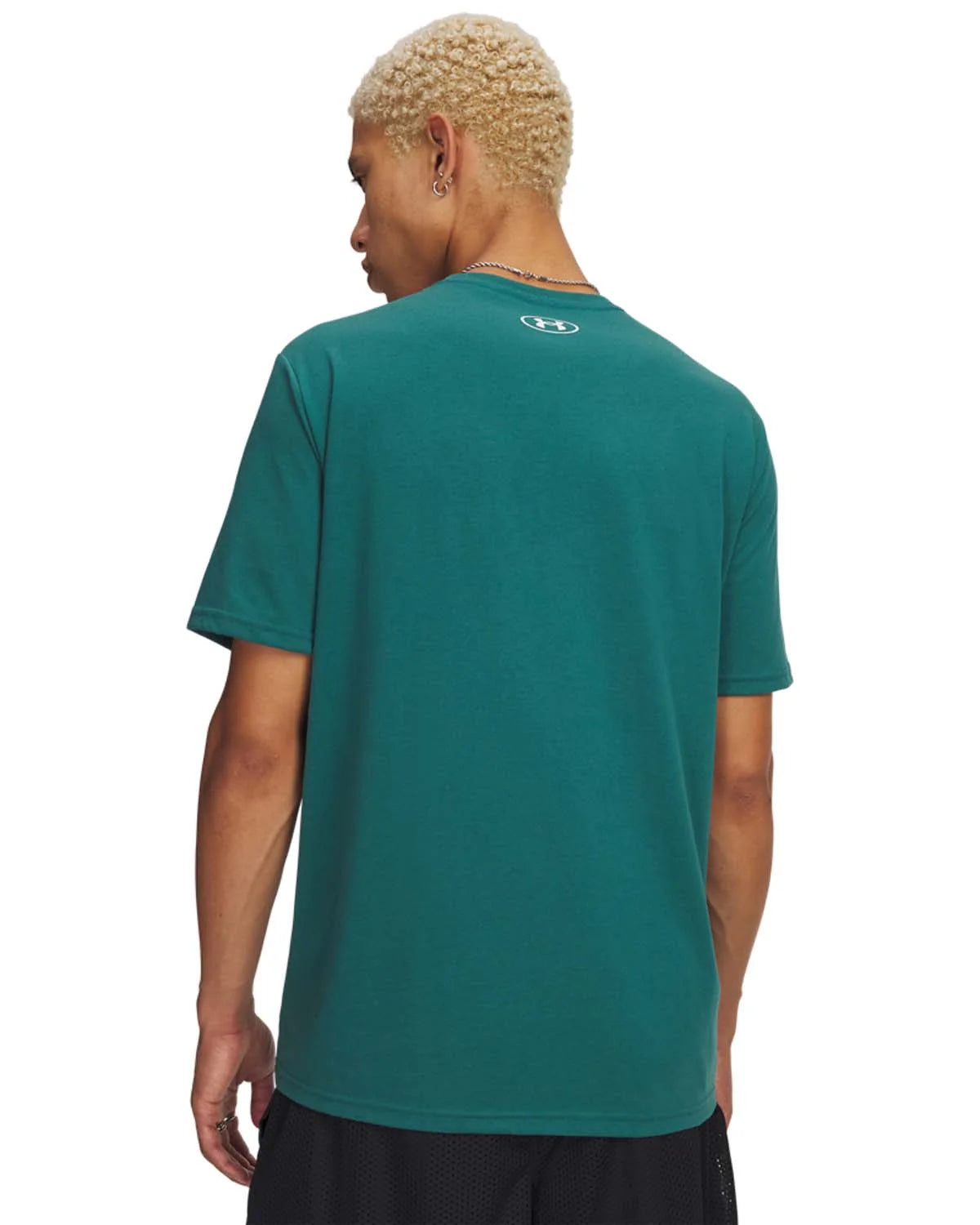 Under Armour UA M Logo Collage SS T-Shirt – Men (Green)
