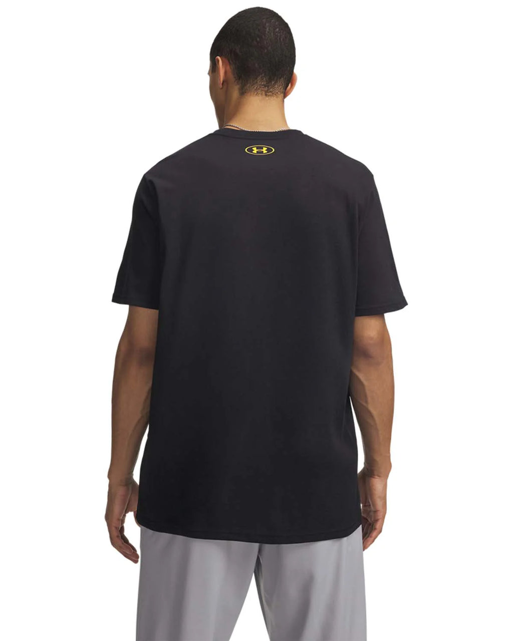 Under Armour UA M Varsity Crest SS T-Shirt – Men (Black)
