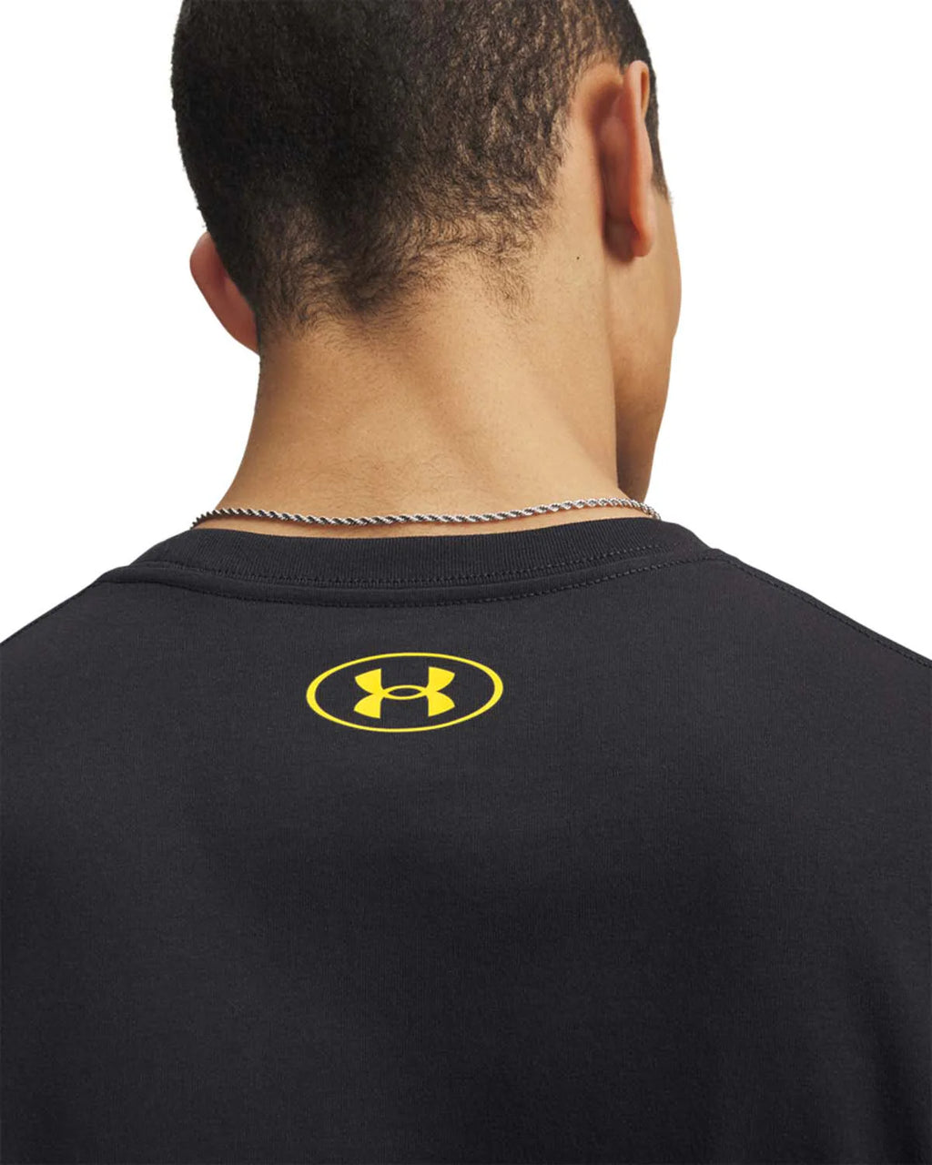 Under Armour UA M Varsity Crest SS T-Shirt – Men (Black)