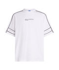 Мъжка тениска Karl Lagerfeld Jeans KLJ Relaxed Piping Tee A2M17052 – Бяло