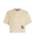 Karl Lagerfeld Jeans Дамска тениска Reg Cropped Monogram Tee A2W17076 1ON
