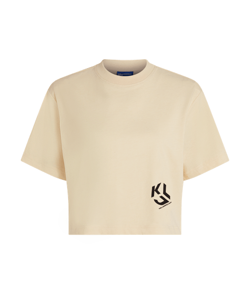 Karl Lagerfeld Jeans Дамска тениска Reg Cropped Monogram Tee A2W17076 1ON