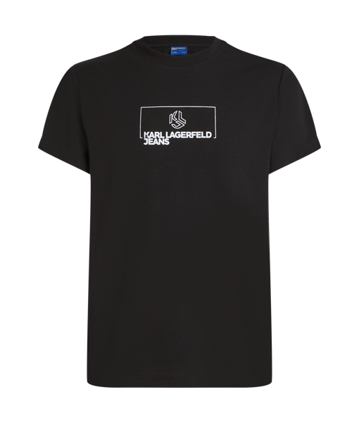 Karl Lagerfeld Jeans Мъжка тениска Slim Outline Logo Tee A4M17020 999