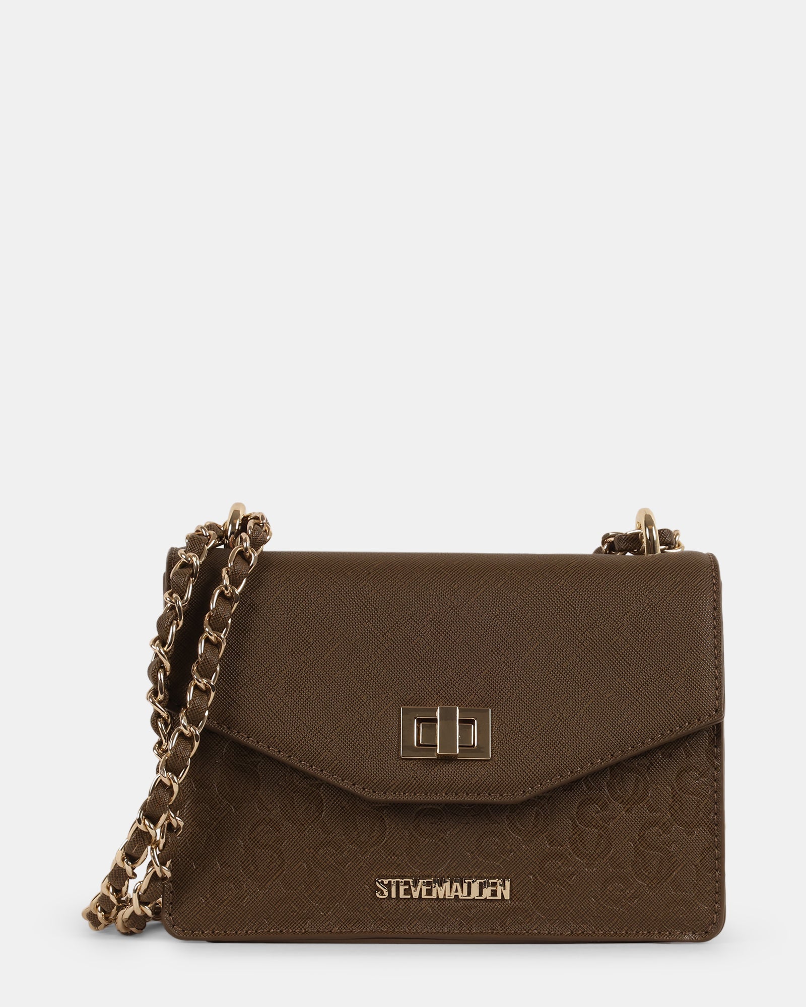 Steve Madden Bkoen-6 Handbag – Olive/Gold