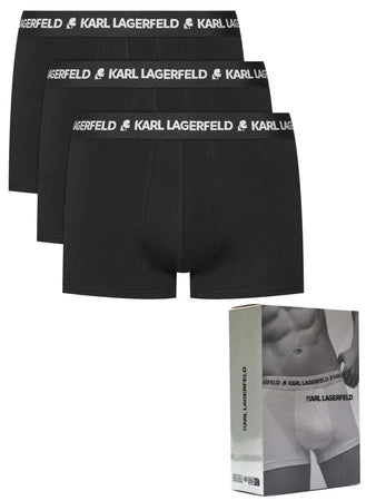 Мъжки боксерки Karl Lagerfeld A1M47151 – Черно (3 бр.)