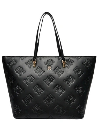 Tommy Hilfiger AW0AW15726 BDS TH Refined Tote Mono