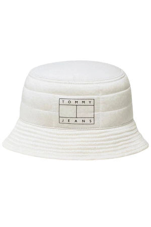 Bucket Hat Tommy Jeans AW0AW12680 Ecru