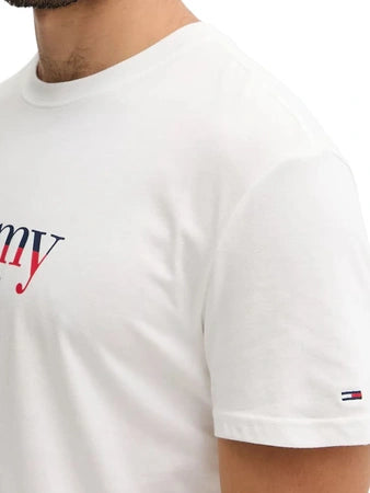 Мъжка тениска Tommy Jeans DM0DM21978 WHITE