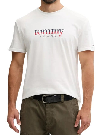 Мъжка тениска Tommy Jeans DM0DM21978 WHITE