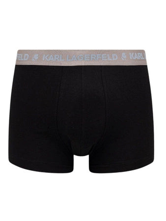 Karl Lagerfeld 225M2108 075 Silver Blue Boxer Shorts 3-Pack