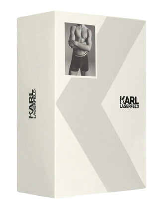 Karl Lagerfeld 225M2108 075 Silver Blue Boxer Shorts 3-Pack