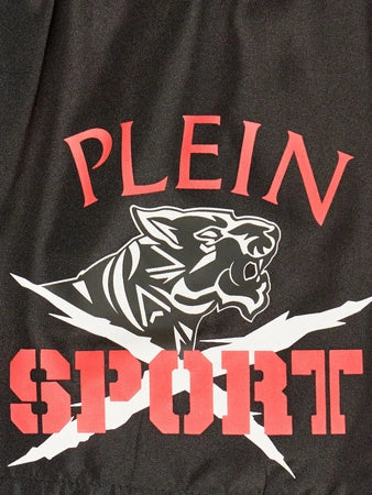 Мъжки плажни шорти Plein Sport PADC MMX0163 – Черно