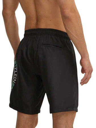Мъжки плажни шорти Plein Sport PADC MMX0166 – Черно