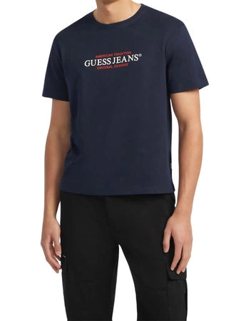 Мъжка тениска GUESS Jeans M4YI42-K8FQ4 – Синьо