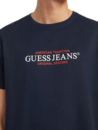 Мъжка тениска GUESS Jeans M4YI42-K8FQ4 – Синьо