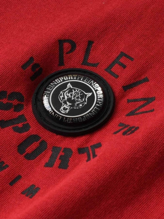 Мъжка тениска Plein Sport PS25MTS09 – Червено