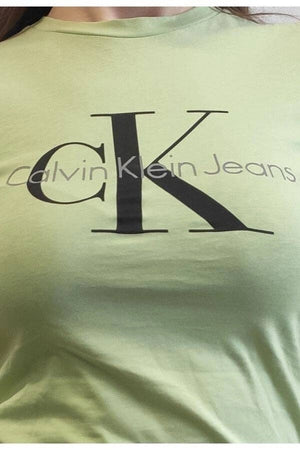 Calvin Klein ZW0ZW02075 L99 Jaded Green T-Shirt