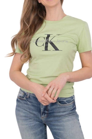 Calvin Klein ZW0ZW02075 L99 Jaded Green T-Shirt