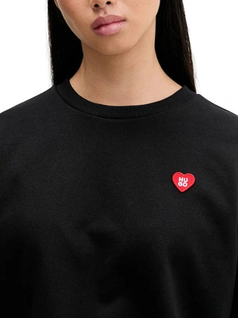 HUGO 50555808 001 Black Sweatshirt