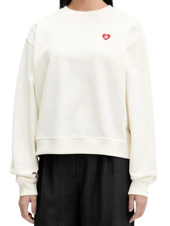 HUGO 50555808 115 Ecru Sweatshirt