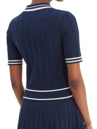 Дамска жилетка Guess Silk Blue V6RR02 Z4652