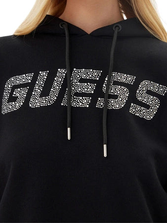 GUESS V5GQ09 KCRP0 JBLK Jet Black Hoodie