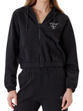 GUESS V5RQ20 KC3D2 FJ8N Black and Salt Multi Hoodie