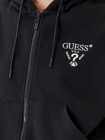 GUESS V5RQ20 KC3D2 FJ8N Black and Salt Multi Hoodie