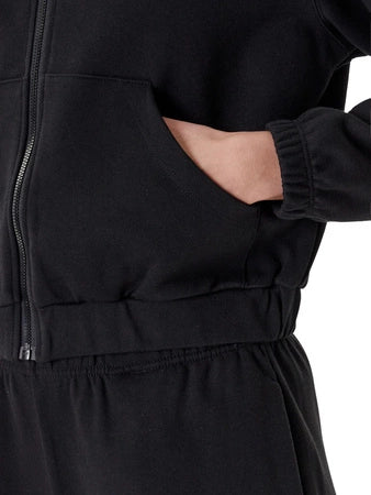GUESS V5RQ20 KC3D2 FJ8N Black and Salt Multi Hoodie
