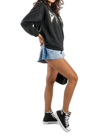 PINKO 100464 A0LQ Z99 Black Hoodie