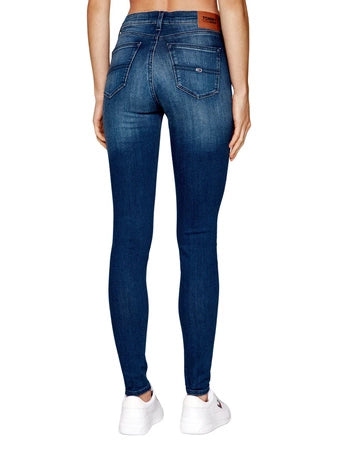 Дамски джинси Tommy Jeans New Niceville Mid Blue DW0DW09213 W28/L30