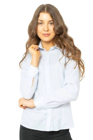 Риза Di Selentino Agnieszka Blue Slim Women