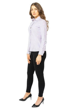 Риза Di Selentino Monika Oxford Purple Slim Women