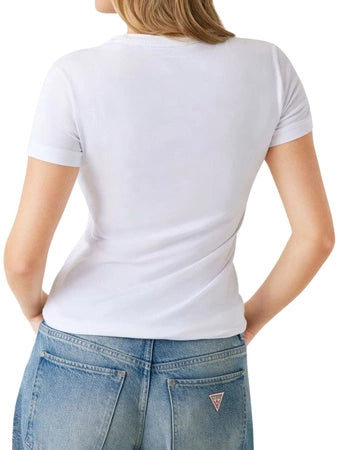 GUESS W2YI44 J1314 G011 White T-Shirt