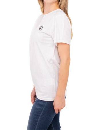 Karl Lagerfeld 245W1712 100 White T-Shirt