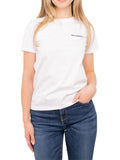 Karl Lagerfeld 245W1714 100 White T-Shirt