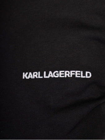 Karl Lagerfeld 245W1714 999 Black T-Shirt