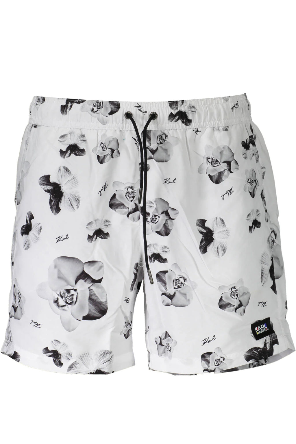 KARL LAGERFELD BEACHWEAR Swimwear Men – KL20MBM12_42458E4_BIANCOWHIT