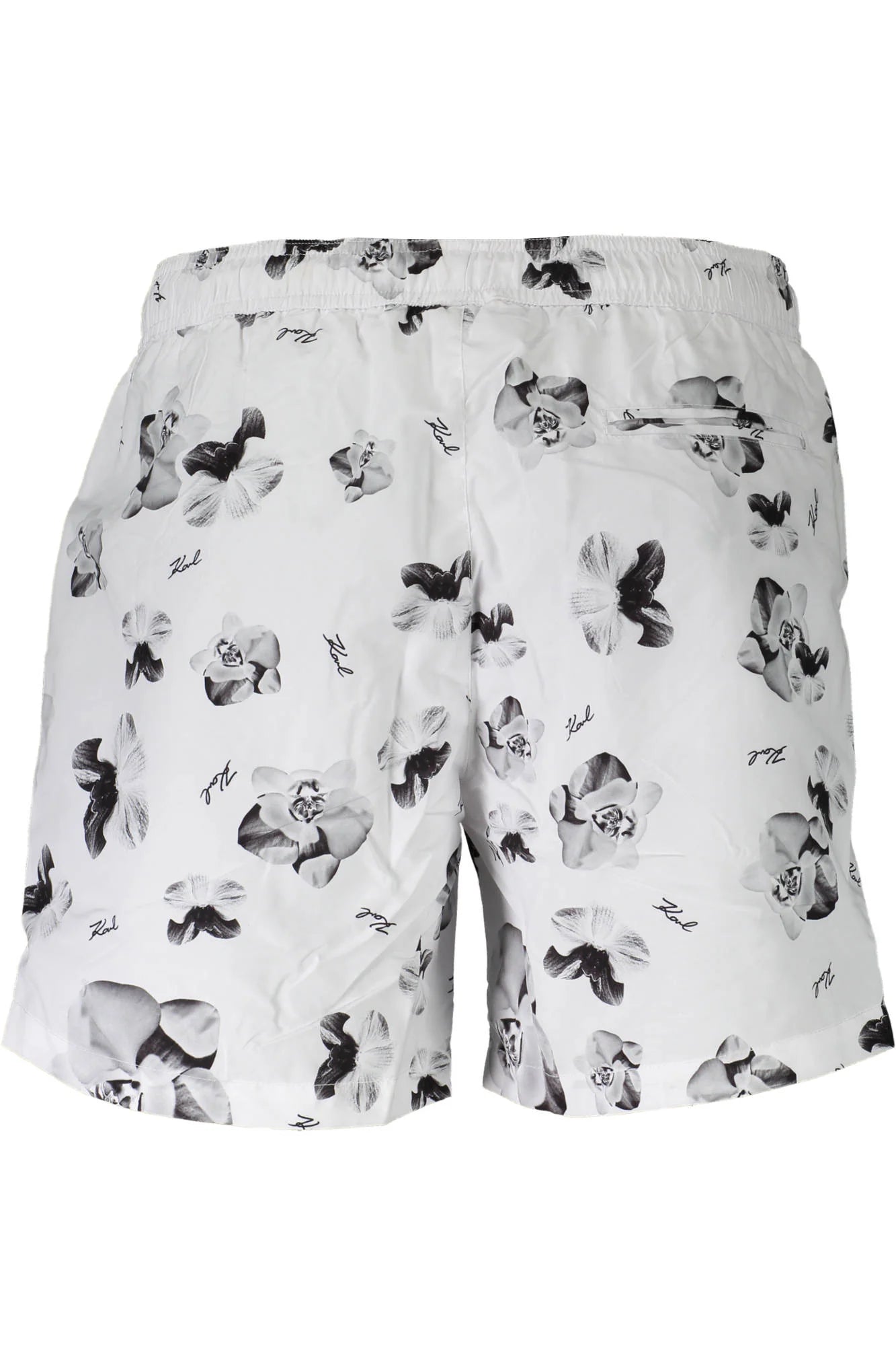 KARL LAGERFELD BEACHWEAR Swimwear Men – KL20MBM12_42458E4_BIANCOWHIT