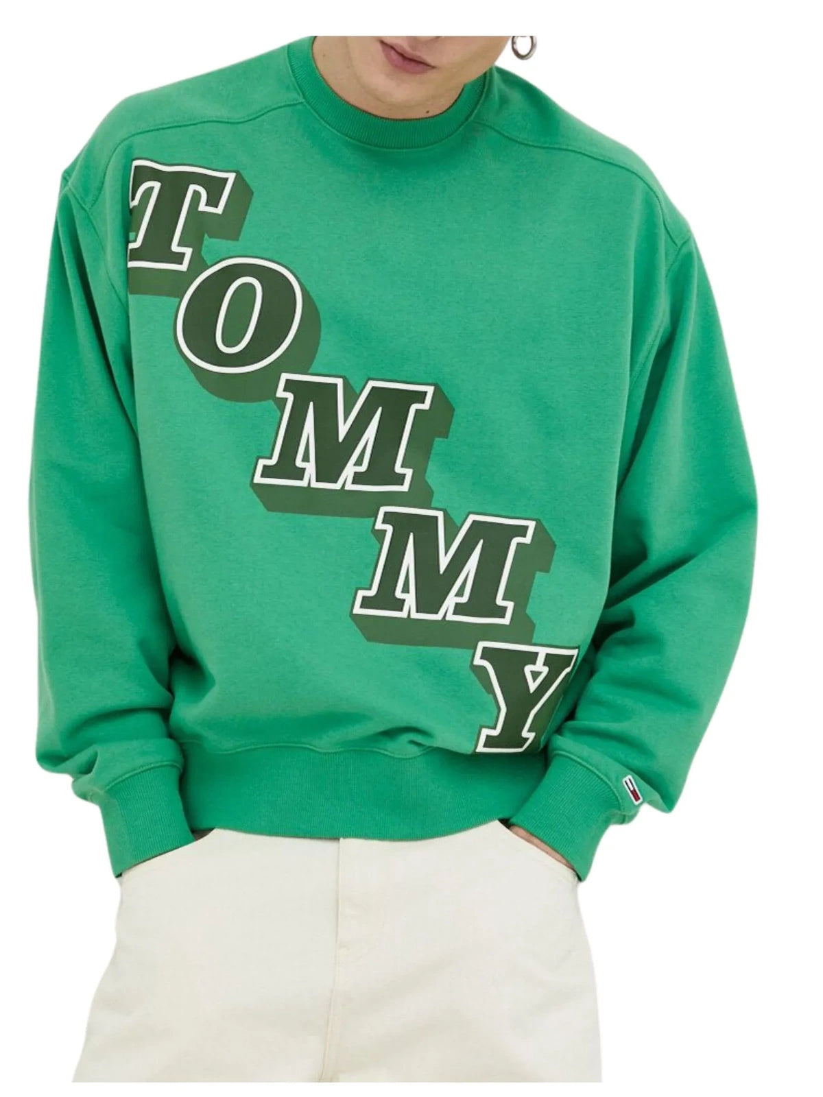 Tommy Jeans Мъжки суитшърт DM0DM16379 LY3 – Coastal Green