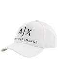 Armani Exchange Мъжка шапка 954039 CC513 00812 – Бяло/Тъмносиньо