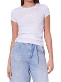 Armani Exchange Дамска тениска 3DYT11 YJG3Z 1000 – Optic White