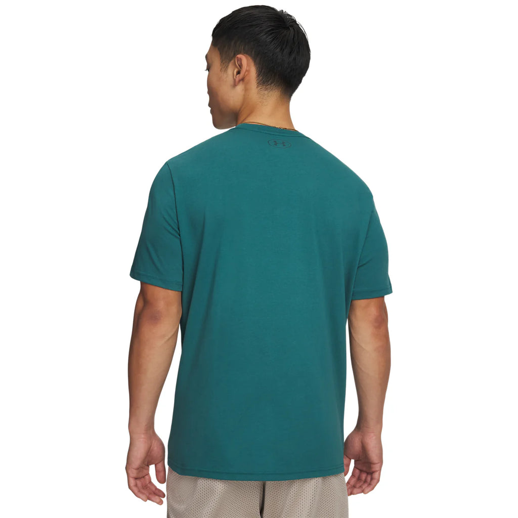 Under Armour UA Team Issue Wordmark SS T-Shirt – Men (Green)